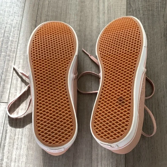 Women’s Pink floral Vans size 8 - Picture 8 of 9